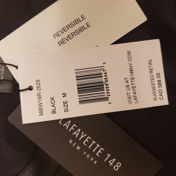 NWT Lafayette 148 New York 100% Silk Top - Picture 3 of 6